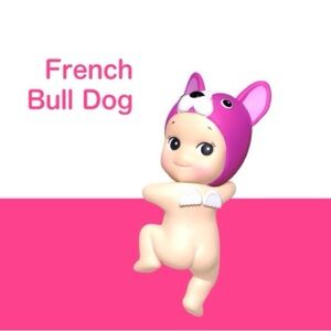 AUTHENTIC Sonny Angel HIPPERS Looking Back Series - French Bull Dog